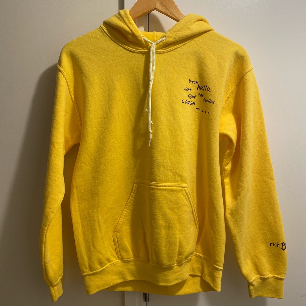 RICH BRIAN YELLOW HOODIE